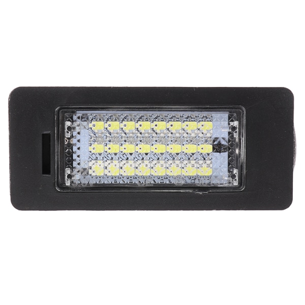 Led bil nummerplade lys baglygter Nummerplade lampe til E White Onesize