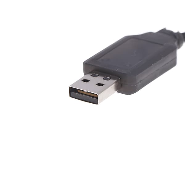 1 STK 7,4V SM-4P Plugg USB-lader for DE36W DE65 HM202 EC08 EC16 Black