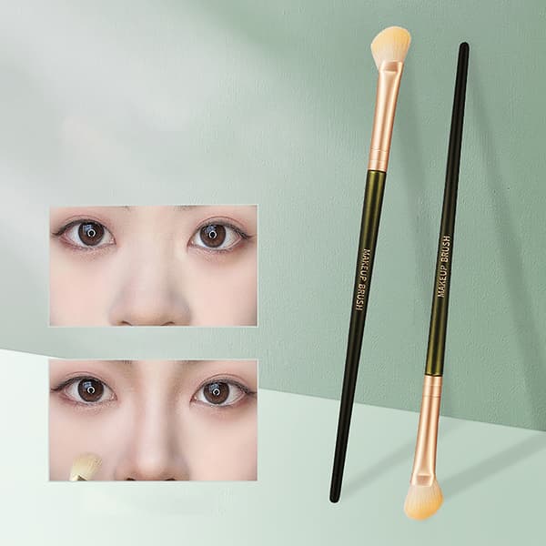 Halvvifteformet Nose Shadow Brush Nose Shadow Brush Beauty Tool Black onesize