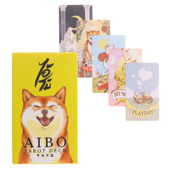 AIBO Tarot Card Prophecy Divination Deck Family Party Board Gam Multicolor one size
