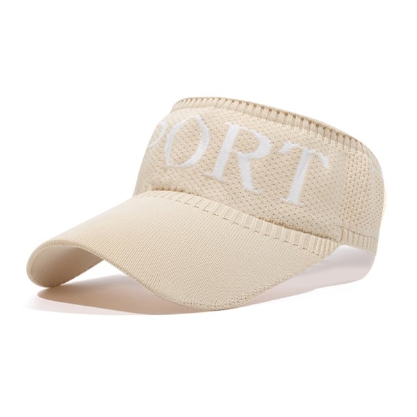 Fashion Folds Design Kvinner Tom Top Hat Sommer Ensfarge Lar Beige one size