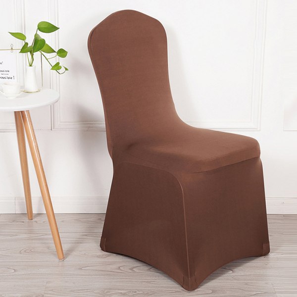 1 st Bröllopsstolsöverdrag polyester Stretch Cover Party Univ Coffee one size