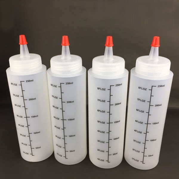 nosed Scale Squeezabl-flaske med lekkasjesikker salatflaskesett 1 One Size