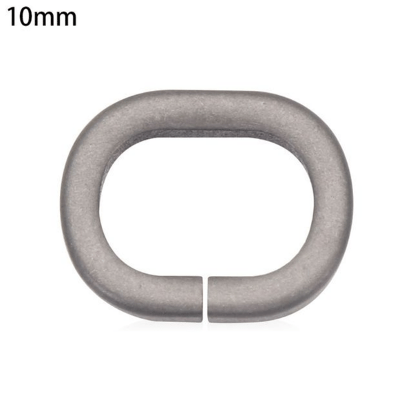 Bærbar titanium udendørs EDC multi-purpose tandstikker flaske Fr Grey 20mm