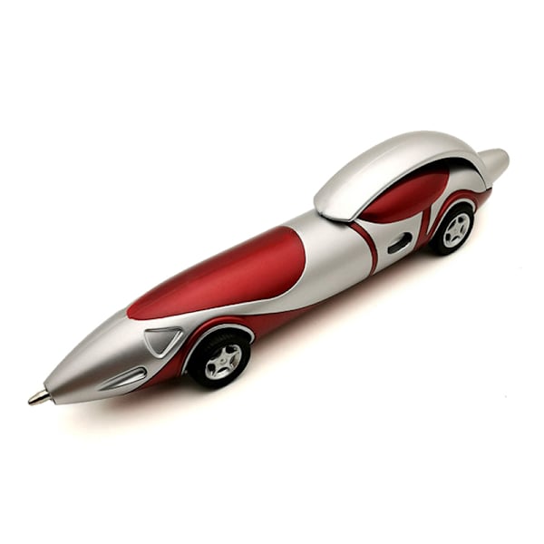 e Creative Plastic Kuglepen Bilmodel Kuglepen Kids S Red
