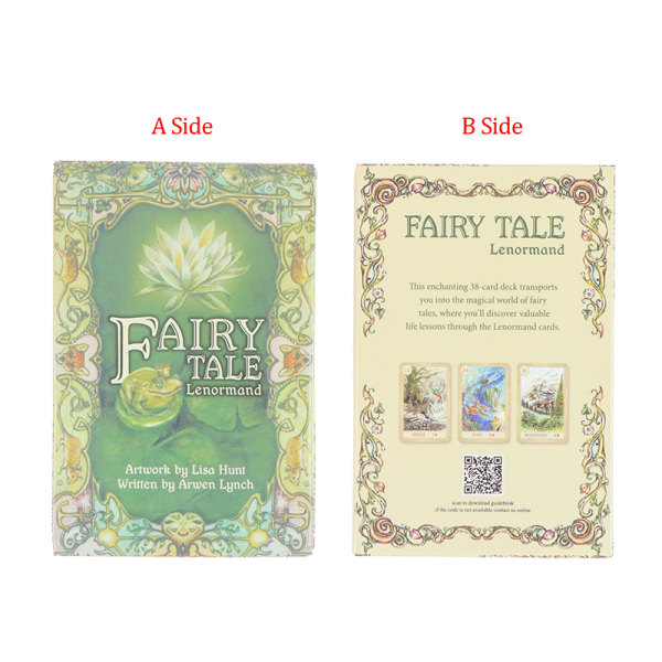 Fairy Tale Lenormand Oracle Card Tarot Card Party Prophecy Divi Multicolor one size
