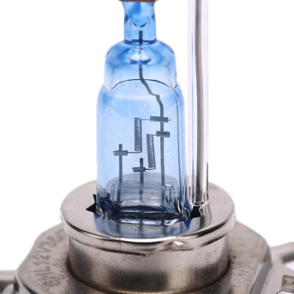 Bil 12V H4 3 klør 35W 6000K Xenon HID Hvit frontlykt halogen Transparent