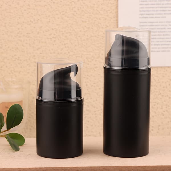50/100 ml vakuumkremflaske, presslotionflaske, ansiktskremunderflaske White 100ML