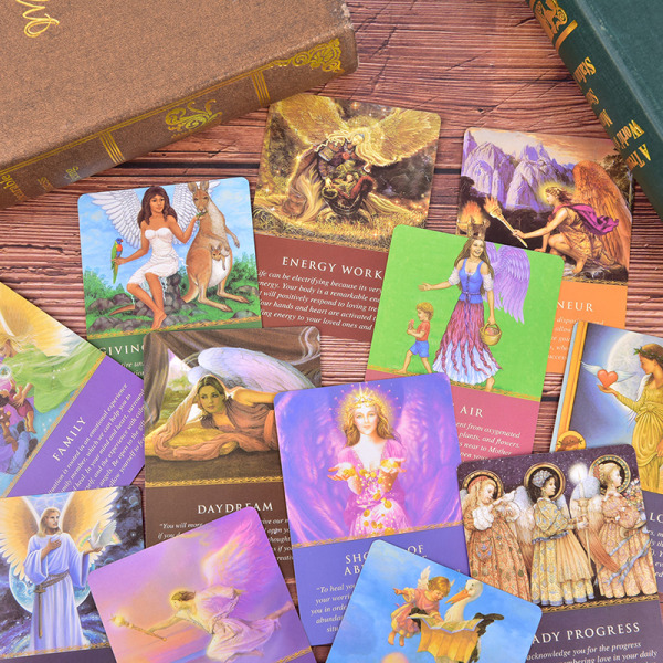 Tarot-kortit Päivittäinen opastus Enkeli Oracle Card Deck Pöytäpeli Pl  Multicolor one size f3b6 | Multicolor | one size | Fyndiq