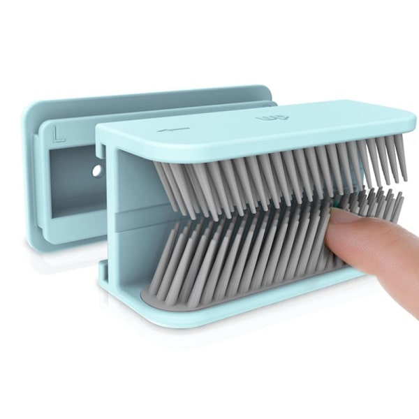 Silikon Dusch Hair Catcher Väggmonterad Hårstoppare Hår Col Gray onesize