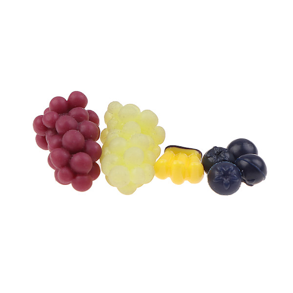 1 Sæt 1:12 Dukkehus Miniature Dessert Pan Kage Stand Frugtbakke one size