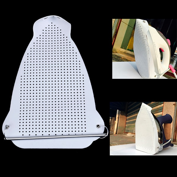 Iron Shoe Plate Cover Protector skyddar ditt strykjärn under lång tid white one size