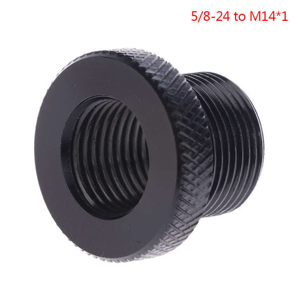 5/8-24 til 1/2-20 til M14 bil drivstofffilter fat gjengeadapter f Black 5/8-24 to M14*1