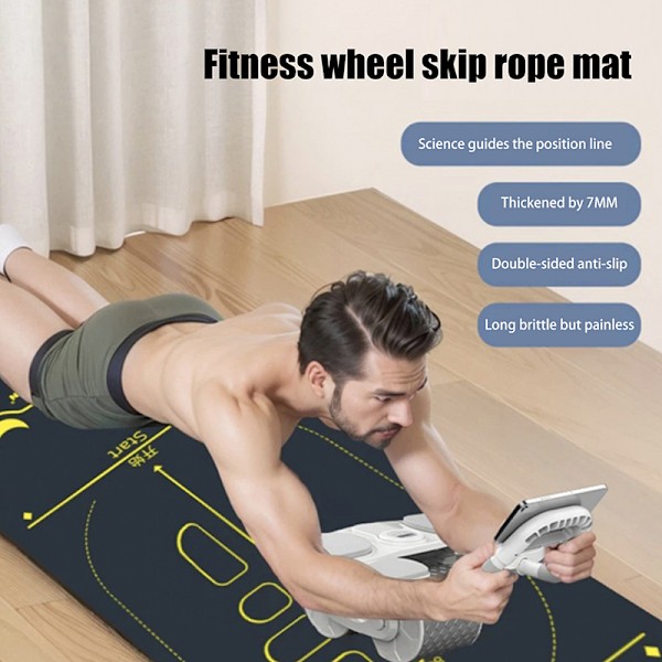 Yoga måtte med antislip  Absorber Tyk knæmåtte Knæpuder Re A