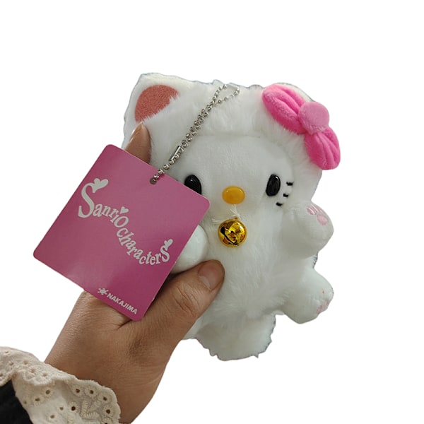 Kawaii Pehmeä Plussipehmolelu Avaimenperä Piirretty Laukkuripendantti H OneSize