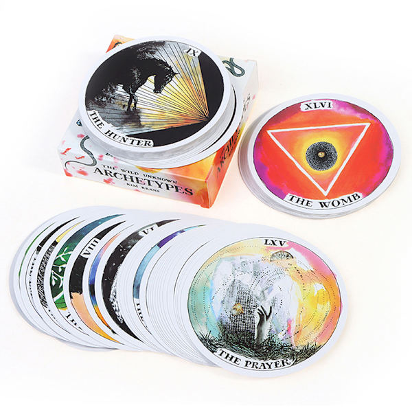 Villit tuntemattomat arkkityypit Tarot Englanti lautapelit ennustaminen pr Multicolor onesize