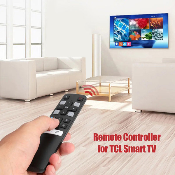 TV-fjernkontroll RC802V FNR1 Brukes til TCL TV og YouTube RC802 A One Size