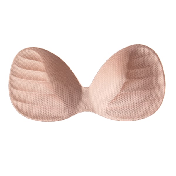 Dame Bikini-polstret innlegg Bryst-BH Enhancer Push Up Chest I Nude 3*105cm