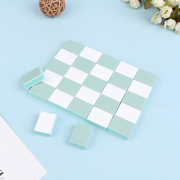 50 st Nail Buffer Block Grit Nail Art Slipning Polish UV Gel Shi one size