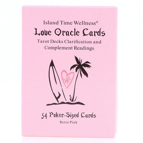 Love Oracle Cards Englantilainen lautapeli Ennustaminen ennustaa moninkertaista Multicolor onesize
