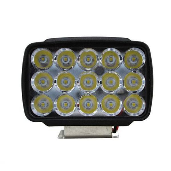 Motorcykel Forlygte Spot Light 15 LED 1000LM Motos ATV UTV Sco Black 1Pcs