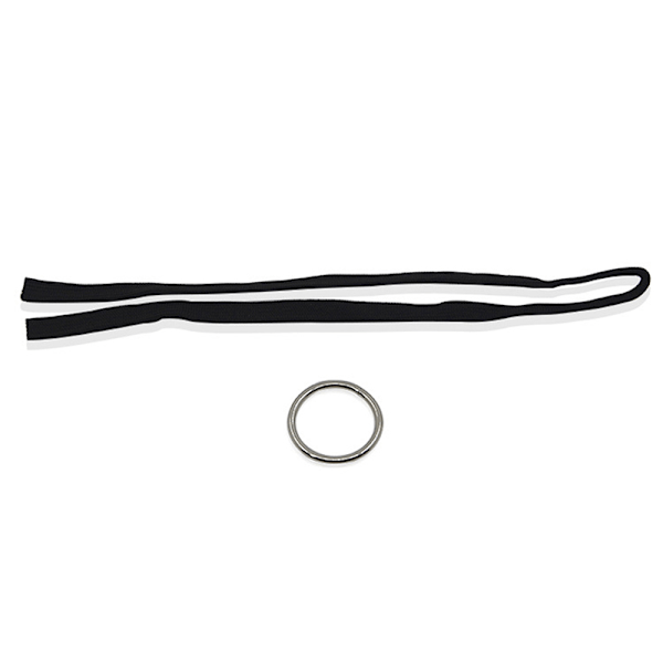 Ring och loop magic trick Magia Hoop Rope Escape Magie Mentali Black onesize