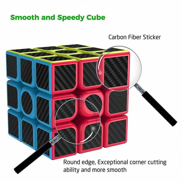 3x3 Terning Drifting Cube Magnetisk Tre-Niveau Glat Børn Edu A2 one size