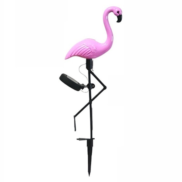 3 Lamppua / Vedä uusi led- power Flamingo Lawn Garden Stake Land Red 1PC