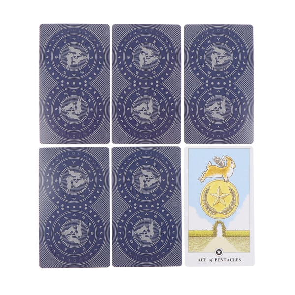 Lunalapin Tarot-kortit Oraakkelikortit Juhlaprofetia Ennustaminen B Multicolor one size
