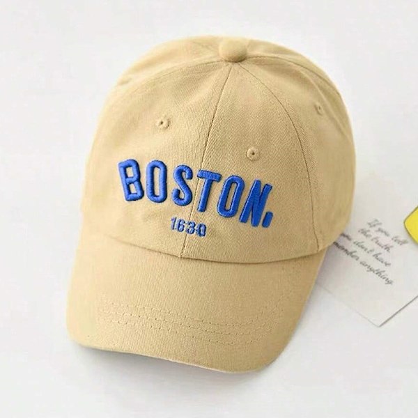 Baseballkeps för barn med broderi, solhatt för flickor och pojkar, vår A8