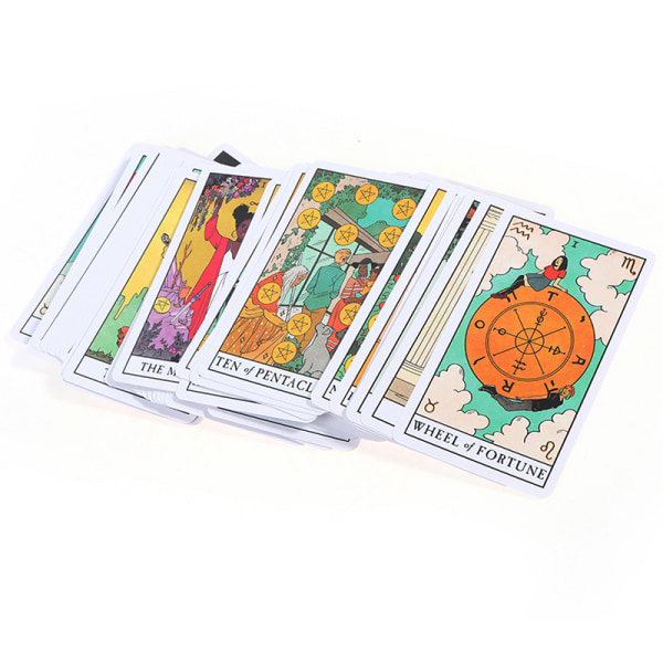 Den moderne heks Tarot engelsk brætspil spådom forudsigelse Multicolor onesize