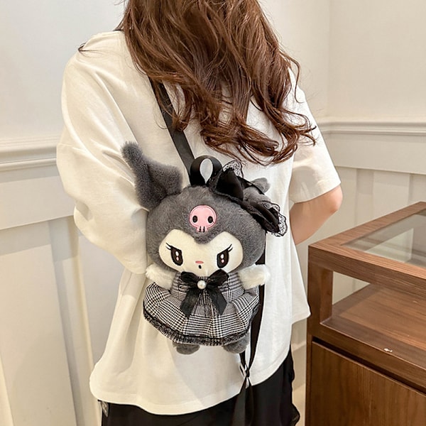 Plushie Sanrio Pehmoleikkikassi Kuromi My Melody Suuri Kapasiteetti K A3