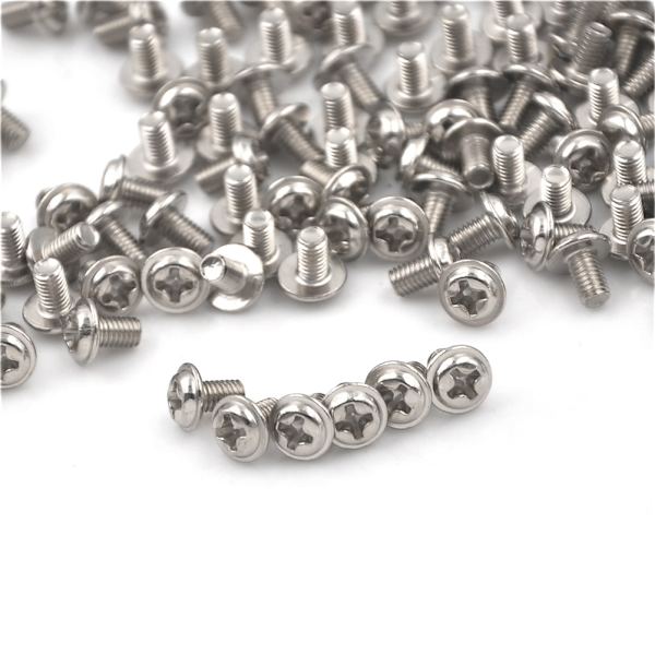 300 Stk Computer PC Case Hard Drive Precision PSU 6/32" Hex Scre Silver 300Pcs