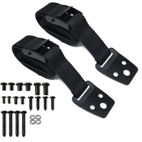 Baby turvalliset metalliset TV-hihnat Black onesize