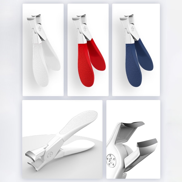 Ultra Sharp Nagelklippare Rostfritt stål Bred käköppning Anti White oneszie