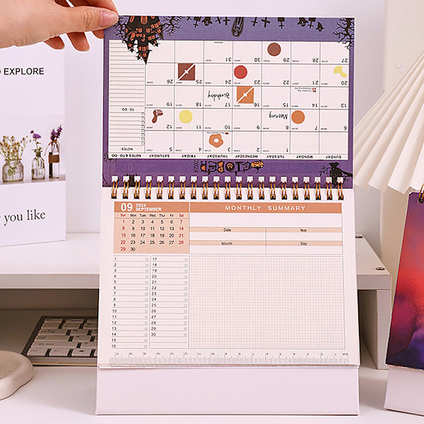 Skrivbords kalender 2024-2025 Style3