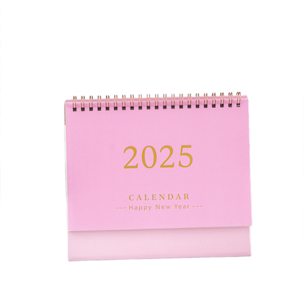 Skrivebords kalender Pink
