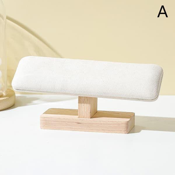 1 stk træ ure display stande base ur halskæde armbånd A one size