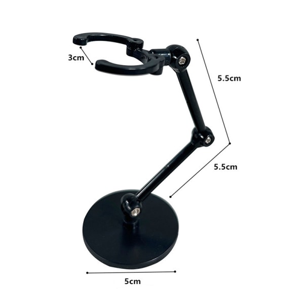 Dockställ Action Figur Base Display Stand för HG/RG 1/144 SH White one size