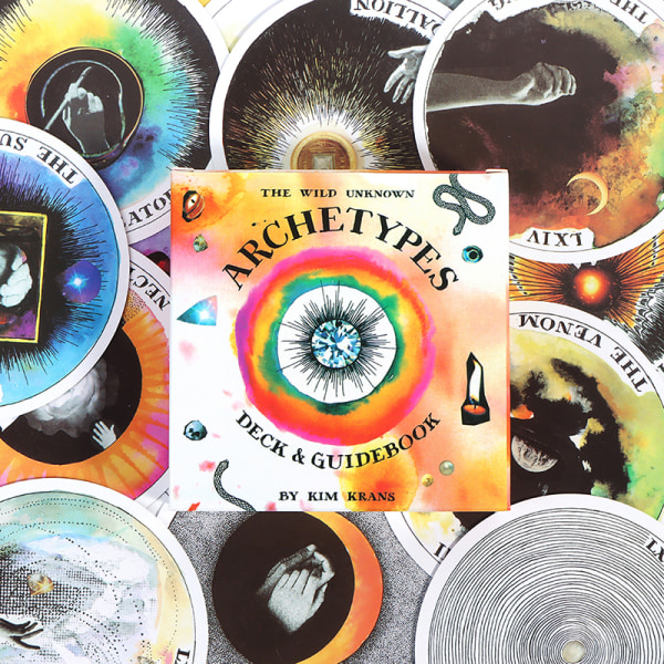 Vilde ukendte arketyper Tarot Engelske brætspil spådom pr Multicolor onesize