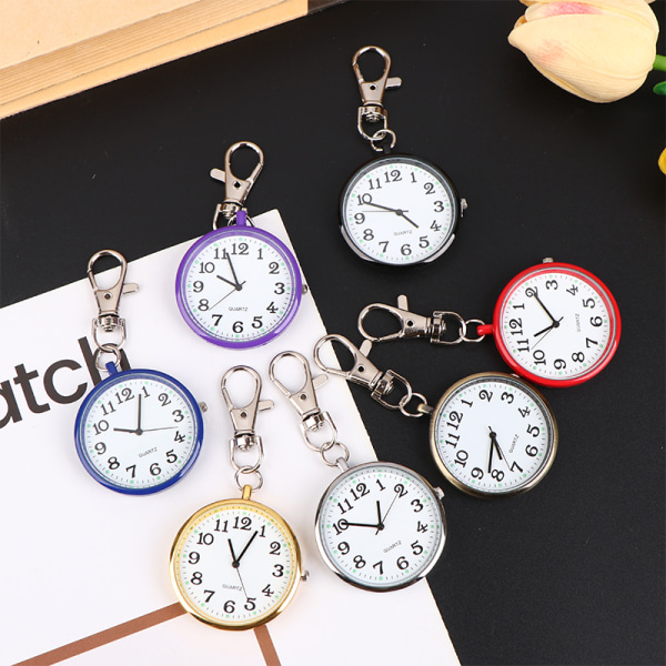 Taskukellot Sairaanhoitaja watch Avaimenperä Doctor Vintage Watc Red one size
