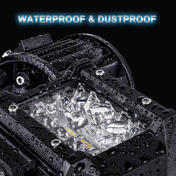 4" 60W 20LED Work Light Flood Spot Combo maastoajo White light 1pc