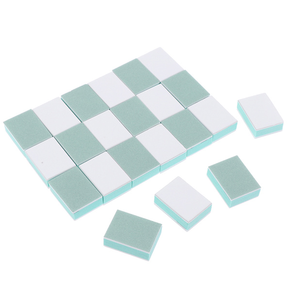 50 st Nail Buffer Block Grit Nail Art Slipning Polish UV Gel Shi one size