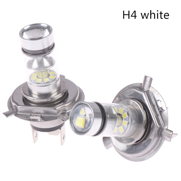 2x Auto H4/H7 9003 HB2 8000K Hi/Lo Beam 20 LED Sumuvalo Ajaminen White H4