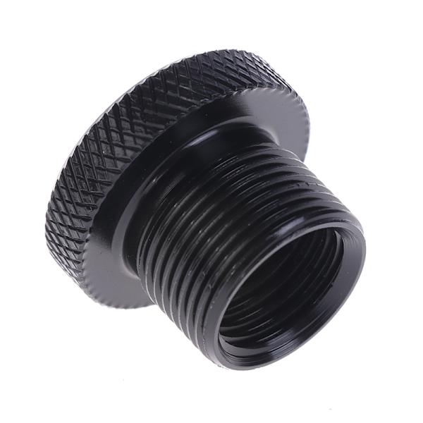 5/8-24 - 1/2-20 - M14 auton polttoaineensuodattimen piipun kierteen sovitin f Black 5/8-24 to 1/2-20