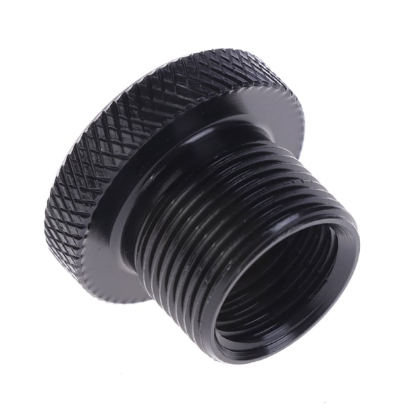 5/8-24 til 1/2-20 til M14 bil drivstofffilter fat gjengeadapter f Black 5/8-24 to 1/2-28