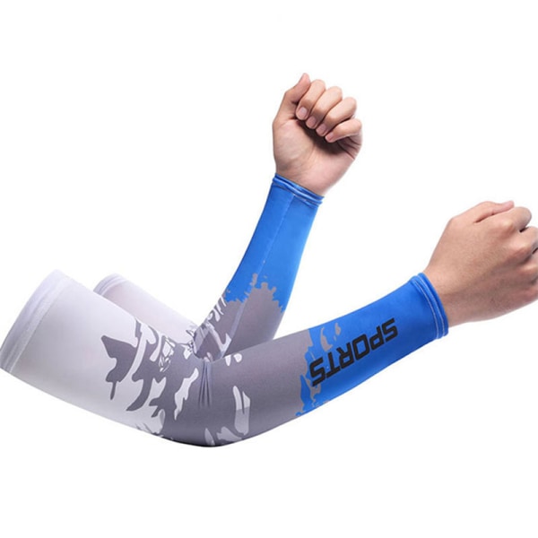 Ice Silk Käsivarsien Cover Urheilu Running UV Aurinkosuoja Out A1 One Size