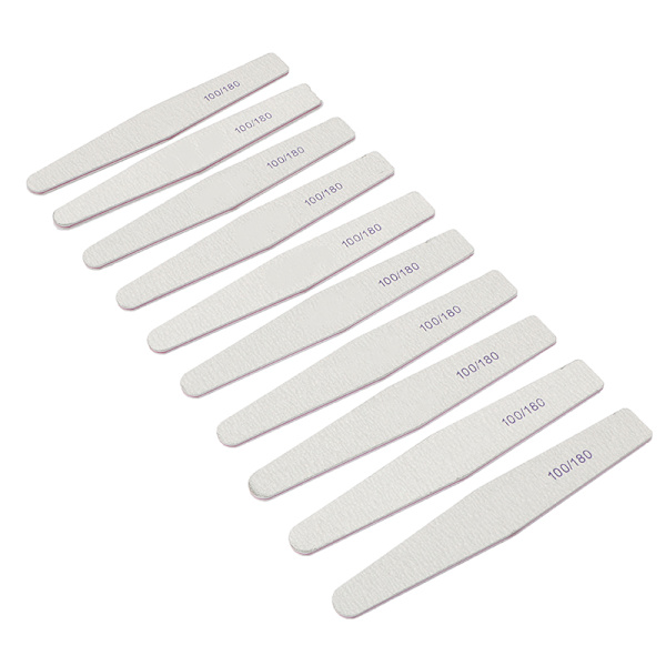 10 stk./sæt Diamant Neglefil Neglepolerer Neglefjerner Polishin One Size