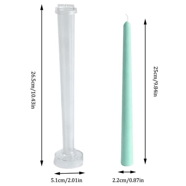 DIY Håndlavet Lysfremstilling Model Lysform Håndværk Stangformet one size
