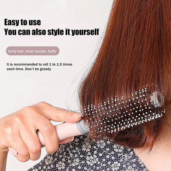 Krøllet hår styling kam til alle hårtyper reducerer hårtab & C 1pcs